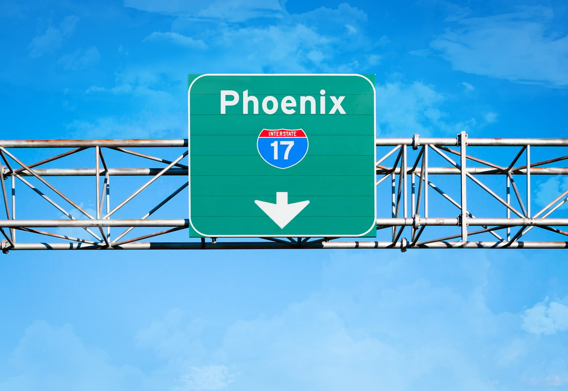 Phoenix Interstate 17 Sign